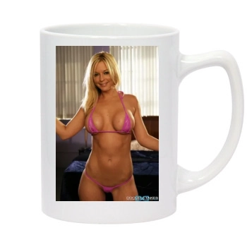 Heather Rene Smith 14oz White Statesman Mug