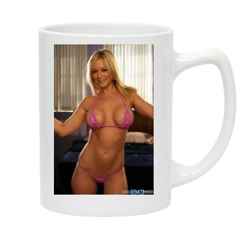 Heather Rene Smith 14oz White Statesman Mug