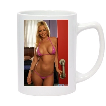 Heather Rene Smith 14oz White Statesman Mug