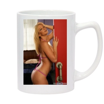 Heather Rene Smith 14oz White Statesman Mug