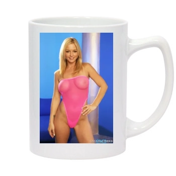 Heather Rene Smith 14oz White Statesman Mug