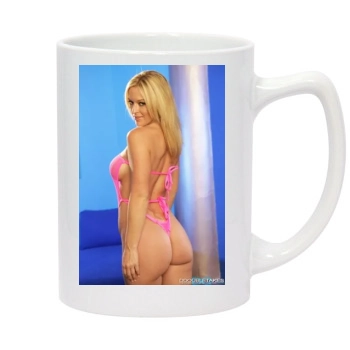 Heather Rene Smith 14oz White Statesman Mug