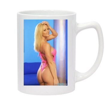 Heather Rene Smith 14oz White Statesman Mug