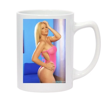 Heather Rene Smith 14oz White Statesman Mug