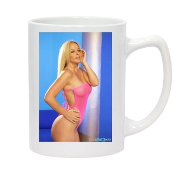 Heather Rene Smith 14oz White Statesman Mug