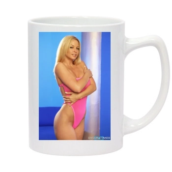 Heather Rene Smith 14oz White Statesman Mug