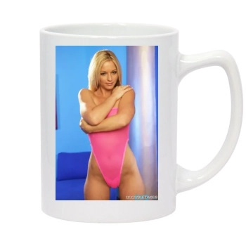 Heather Rene Smith 14oz White Statesman Mug