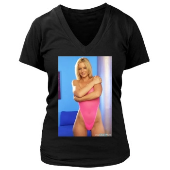 Heather Rene Smith Women's Deep V-Neck TShirt