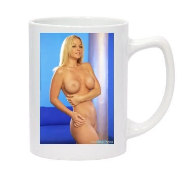 Heather Rene Smith 14oz White Statesman Mug