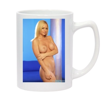 Heather Rene Smith 14oz White Statesman Mug