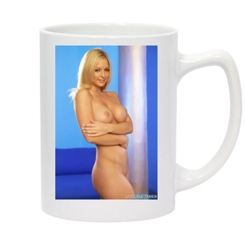 Heather Rene Smith 14oz White Statesman Mug