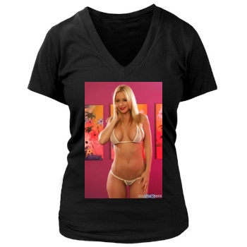 Heather Rene Smith Women's Deep V-Neck TShirt