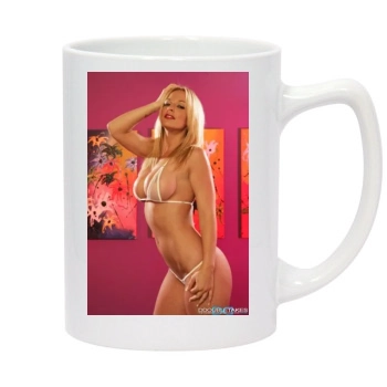 Heather Rene Smith 14oz White Statesman Mug