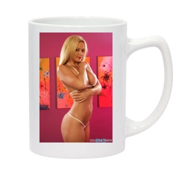 Heather Rene Smith 14oz White Statesman Mug