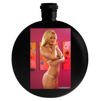 Heather Rene Smith Round Flask