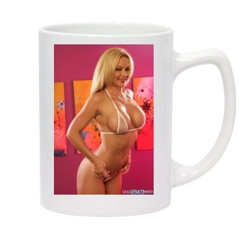 Heather Rene Smith 14oz White Statesman Mug