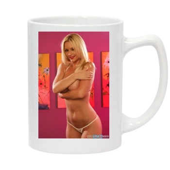 Heather Rene Smith 14oz White Statesman Mug