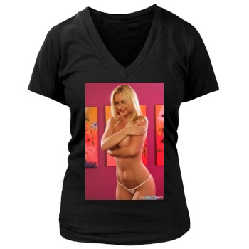 Heather Rene Smith Women's Deep V-Neck TShirt