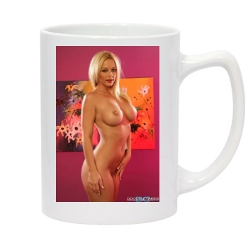 Heather Rene Smith 14oz White Statesman Mug