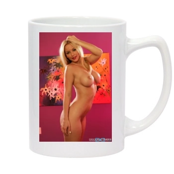 Heather Rene Smith 14oz White Statesman Mug