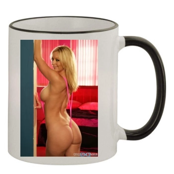 Heather Rene Smith 11oz Colored Rim & Handle Mug