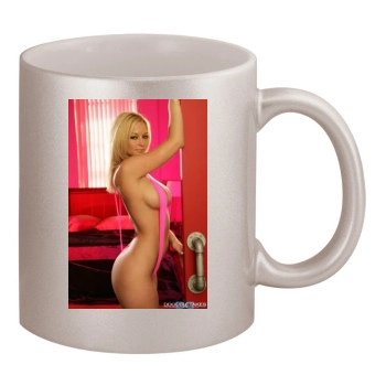 Heather Rene Smith 11oz Metallic Silver Mug