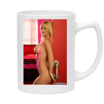 Heather Rene Smith 14oz White Statesman Mug