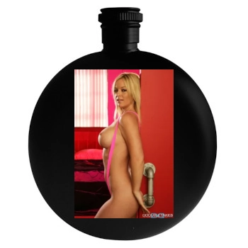 Heather Rene Smith Round Flask