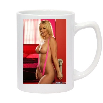 Heather Rene Smith 14oz White Statesman Mug