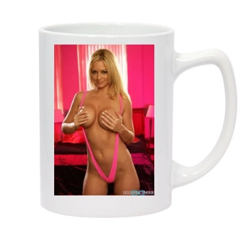 Heather Rene Smith 14oz White Statesman Mug