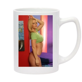 Heather Rene Smith 14oz White Statesman Mug