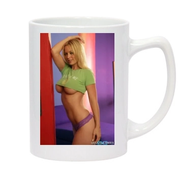 Heather Rene Smith 14oz White Statesman Mug