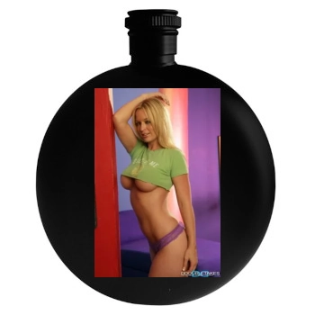 Heather Rene Smith Round Flask