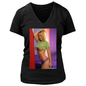 Heather Rene Smith Women's Deep V-Neck TShirt