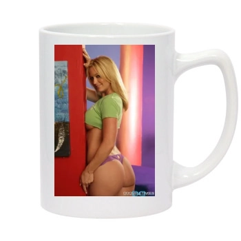 Heather Rene Smith 14oz White Statesman Mug