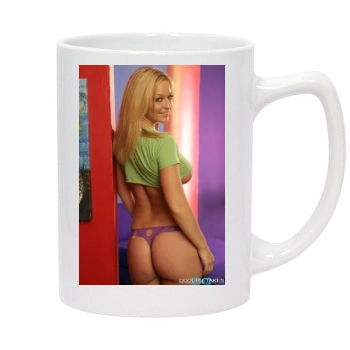 Heather Rene Smith 14oz White Statesman Mug