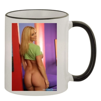 Heather Rene Smith 11oz Colored Rim & Handle Mug