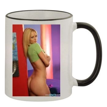 Heather Rene Smith 11oz Colored Rim & Handle Mug