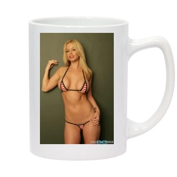 Heather Rene Smith 14oz White Statesman Mug