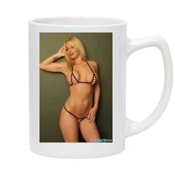 Heather Rene Smith 14oz White Statesman Mug