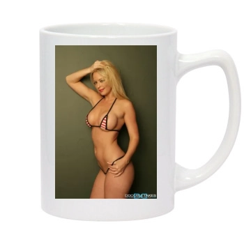 Heather Rene Smith 14oz White Statesman Mug