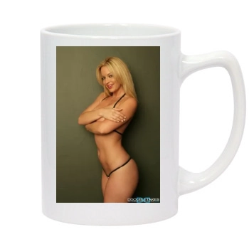 Heather Rene Smith 14oz White Statesman Mug