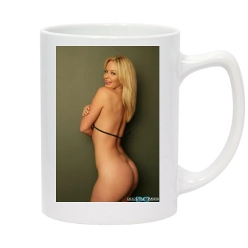 Heather Rene Smith 14oz White Statesman Mug