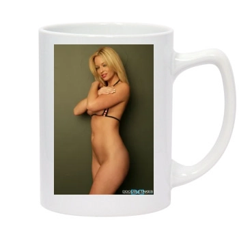 Heather Rene Smith 14oz White Statesman Mug