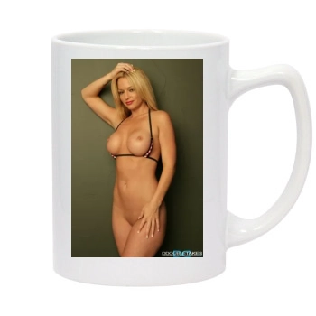 Heather Rene Smith 14oz White Statesman Mug