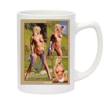 Heather Rene Smith 14oz White Statesman Mug