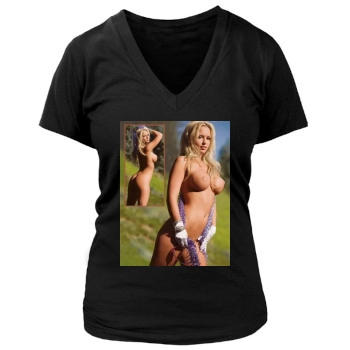 Heather Rene Smith Women's Deep V-Neck TShirt