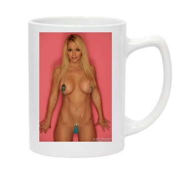 Heather Rene Smith 14oz White Statesman Mug