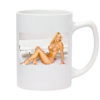 Heather Rene Smith 14oz White Statesman Mug