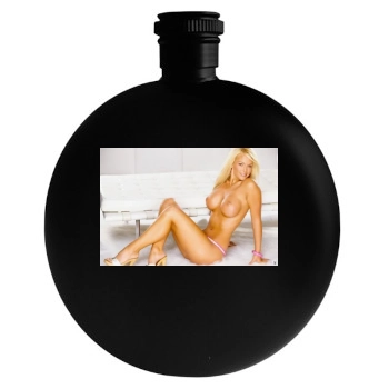 Heather Rene Smith Round Flask